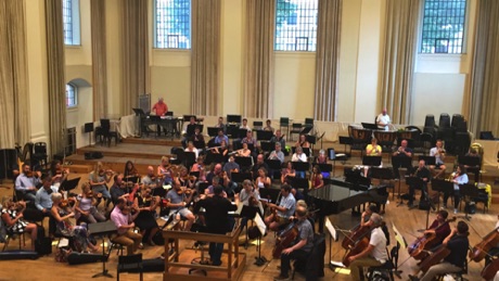 BBC Orchestra rehearsal 2